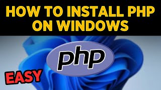 How to install PHP on Windows 10  11 Run a Demo PHP Program [upl. by Abrahamsen]