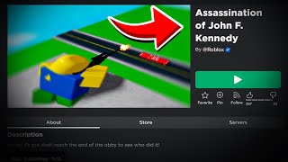 Roblox made a game on a REAL LIFE tragedy [upl. by Nerta]