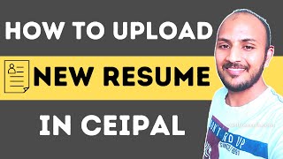 How to Upload Resume in CEIPAL for US Recruiters  US Recruitment  usitrecruit [upl. by Sumaes330]