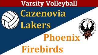 2024 Sectionals  Varsity Volleyball  Cazenovia vs Phoenix [upl. by Atiraj577]