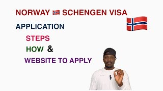 Norway Schengen Visa Application Steps How and Website to Apply [upl. by Lachman]