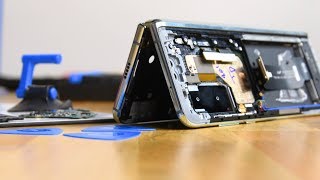 Samsung Galaxy Fold Teardown  Did They Fix it [upl. by Nolyag115]