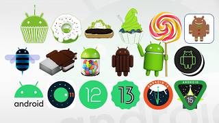 ANDROID OS Evolution From Android 10 to Android 15  2008  2024 [upl. by Lowney]