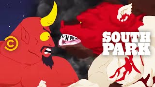 ManBearPig vs Satan  South Park [upl. by Elidad]