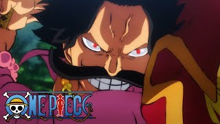 Gol D Roger vs Barbablanca l One Piece sub español [upl. by Fortunia]