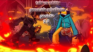 tabi vs whitty genocide x ballistic retro remix genistic 20 my first mashup [upl. by Yenterb]