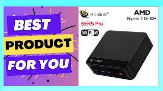 New Beelink Mini PC SER5 Pro AMD Ryzen 7 5800H DDR4 16G 500G NVME SSD [upl. by Eigram]