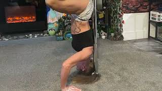 Pole Fitness Mastery 56YearOld Super Fit Grandmas Impressive Pole Skills [upl. by Virge69]