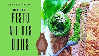 PESTO À LAIL DES OURS la recette [upl. by Margaretta661]