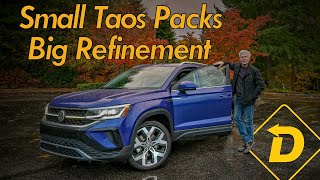 The 2022 Volkswagen Taos Is A Small Premium Package At A Premium Price [upl. by Casandra]