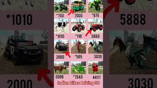 Indian bike driving 3d cheat code indianbikedriving3d shortsfeed shorts gaming [upl. by Aicercal]