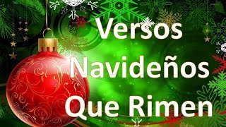 Versos Navideños Que Rimen [upl. by Kress]