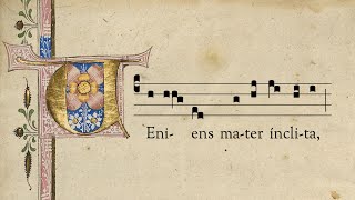 Veniens Mater Inclita  Approaching Mother Glorious  Marian Hymn for the Feast of the Visitation [upl. by Inahs2]