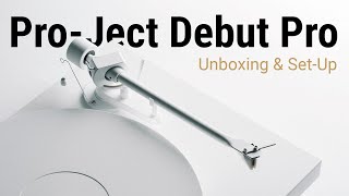 ProJect Debut Pro Unboxing amp SetUp  Plattenspieler richtig einstellen [upl. by Talbert]