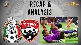 Mexico vs Trinidad amp Tobago Recap amp Analysis [upl. by Lammond377]