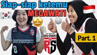 part1SI KOREA SIAP2 KETEMU KK MEGA‼️￼NNTN INTERVIEW MEGA [upl. by Milewski]