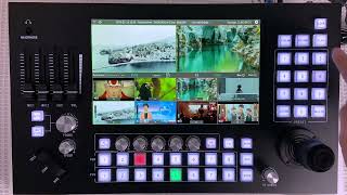 Mixer video cu 8 intrari MX8IMX8NDI [upl. by Akcinat]