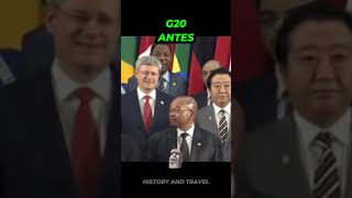 G20 Ahora vs Antes 🗿 G20 Now vs Then g20 g20summit history leader g20india obama putin [upl. by Drarrej929]