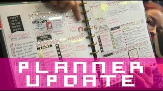 BIG Happy Planner amp BULLET JOURNAL COMBO Setup  UPDATE Its a LIFE PLANNER [upl. by Allit173]