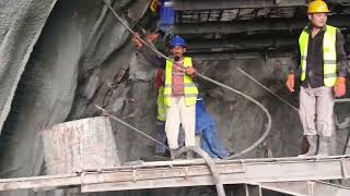 MOHMANDDAMHYDROPOWER PROJECTTUNNELCONSTRUCTION mohmanddam tunnelconstruction [upl. by Webb]