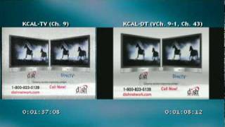 Digital TV Transition KCAL [upl. by Silvester622]