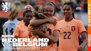 𝗪𝗢𝗥𝗟𝗗 𝗖𝗨𝗣 𝗥𝗘𝗔𝗗𝗬 🦁  Highlights Nederland  België 02072023 [upl. by Aicercul]