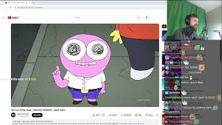 Forsen Reacts to Get Out of My Head  SMILING FRIENDS  adult swim [upl. by Assiar]