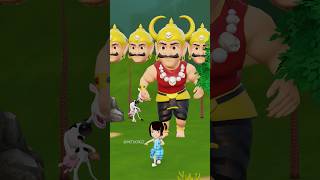 Ravan ka kahar  Ek Ram Bhakt Ki Kahani  ram aayenge  granny  Gulli Bulli  Cartoon shortscomedy [upl. by Weidar]