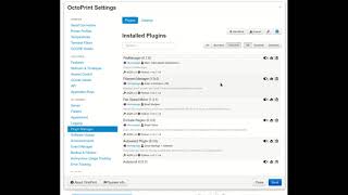 Octoprint 18 configureren en Plugins vervolg [upl. by Aylsworth]