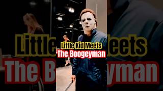 Kid Meets Michael Myers For The First Time [upl. by Ahsien]