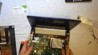 Acer aspire ONE  Disassembly and fan cleaning [upl. by Aipmylo]