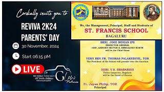 REVIVA 2K24  2024  St Francis School  Parents Day at 615pm on 30th November 2024 [upl. by Flora]