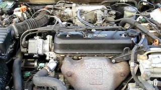 Honda Accord Engine NoiseAVI [upl. by Syhr]