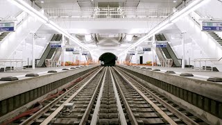 Prolongement de la ligne 12  découvrez la nouvelle station Aimé Césaire en avantpremière   RATP [upl. by Uella]