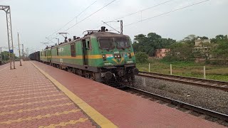 7 in 1  Indian Railways Freight Train Video  Indian Freight Train  Electric Locomotive [upl. by Shirlee]