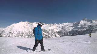 Ski La ThuileLa Rosiére Italy France march 2016 freeride [upl. by Hopper77]