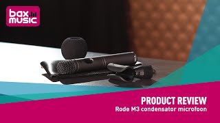 Rode M3 Condensator Microfoon Review  Bax Music [upl. by Kier]