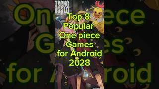 You should try these one piece Games for Androidviralshortshort ytshortonepiecemangaspoiler [upl. by Lecirg]