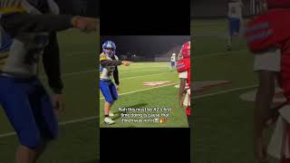 WHY DID BRO FLINCH🤣❗️footballshorts youtubeshorts americanfootball football [upl. by Le]