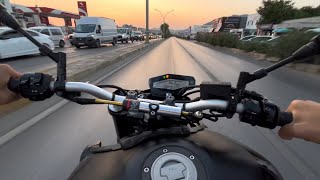 MT09 MİVV EXHAUST SOUND  TERAPİ NİTELİĞİNDE GAZLAMA  TRAFİK  matsiyah [upl. by Eatnahs223]