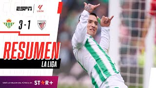 ¡GOL DE CHIMY ÁVILA Y TRIUNFAZO DEL EQUIPO DE PELLEGRINI  Betis 31 Ath Bilbao  RESUMEN [upl. by Anole]