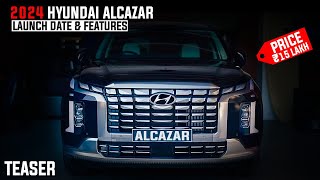 Here is 2024 Hyundai Alcazar Facelift Launch Ready 🔥 2024 Alcazar Price amp New Looks [upl. by Eastlake]