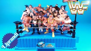 HASBRO  WWF OFFICIAL WRESTLING RING  GIG è BEL RECENSIONE ita [upl. by Missi]