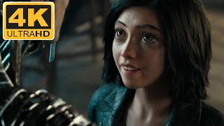 alita bar fight scene 4k [upl. by Hildie81]