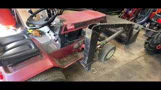 1996 Wheel Horse 520 fuse holder replacement [upl. by Ttenaej875]