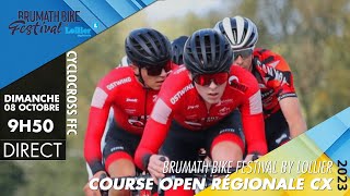 LIVE BRUMATH BIKE FESTIVAL by LOLLIER  COURSE OPEN REGIONALE CX [upl. by Essile215]