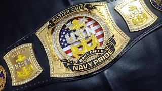 NAVY CHIEF NAVY PRIDE Championship Belt [upl. by Rezzani]