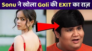 Sonu Reveals Shocking Truth About Goli’s EXIT from TMKOC  Palak Sindhwani News  TMKOC [upl. by Naliorf]