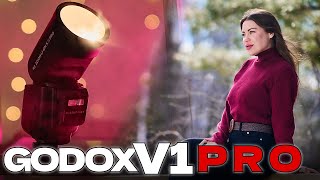 Its Better AND Worse Than I Expected  Godox V1 Pro In Depth Review [upl. by Dnalyram464]