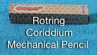 Rotring Coriddium Mechanical Pencil [upl. by Enrique71]